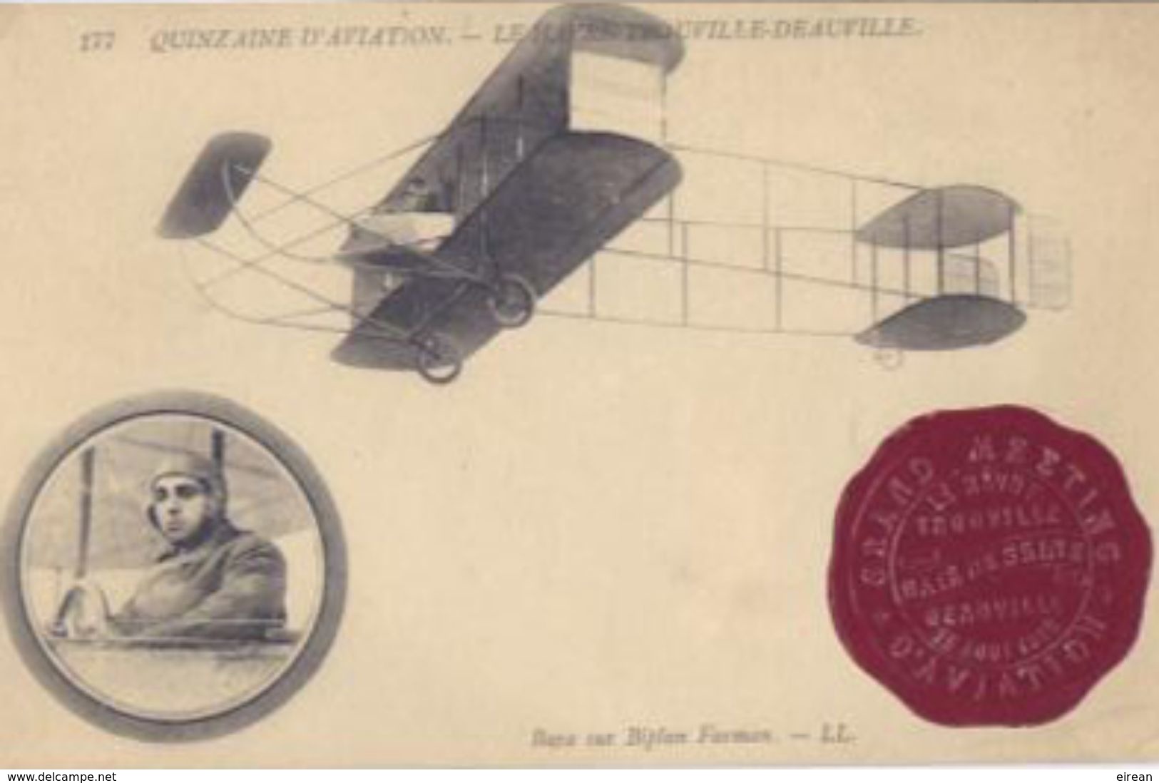 Quinzaine D'aviation - Le Havre - Deauville - Trouville - Aviateurs