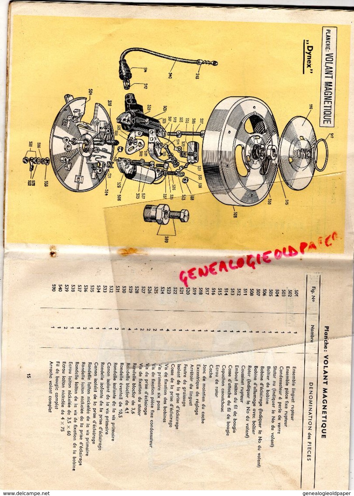 ALLEMAGNE- LE MOTEUR HIMO TYPE 51- FTK- FEINTECHNIK A.G. HOMBURG-SARRE- 1953- - Automobile