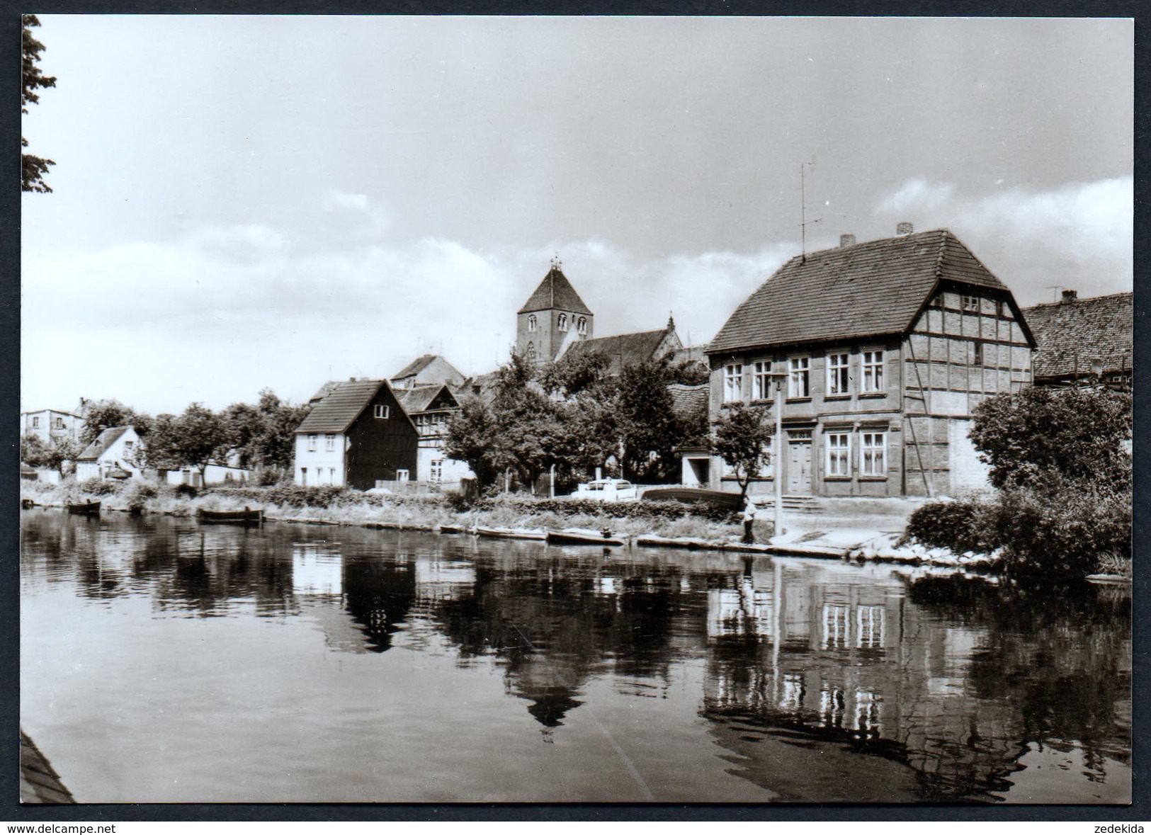 A4939 - Alte Foto Ansichtskarte - Plau (Mecklenb.) - Strandstraße TOP - Plau