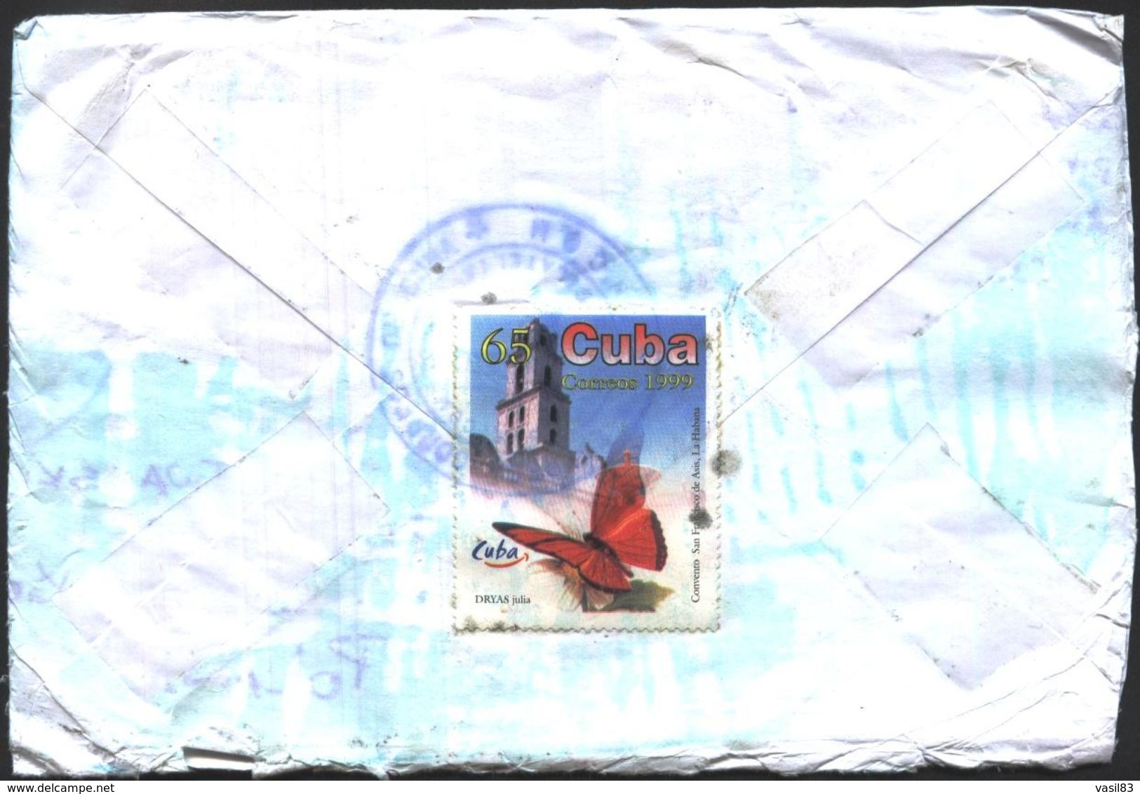 Mailed FDC-s 500 Years Santiago De Cuba 2015 From  Cuba - Lettres & Documents