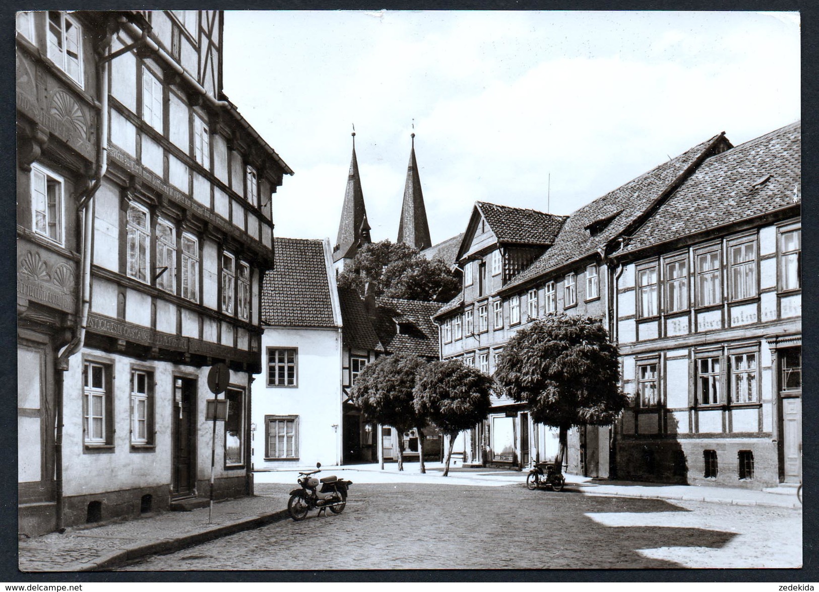 A4965 - Alte Foto Ansichtskarte - Osterwieck Markplatz - Darr - Harzgerode