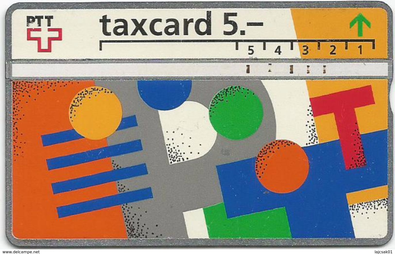 Switzerland Taxcard 5.- - Schweiz