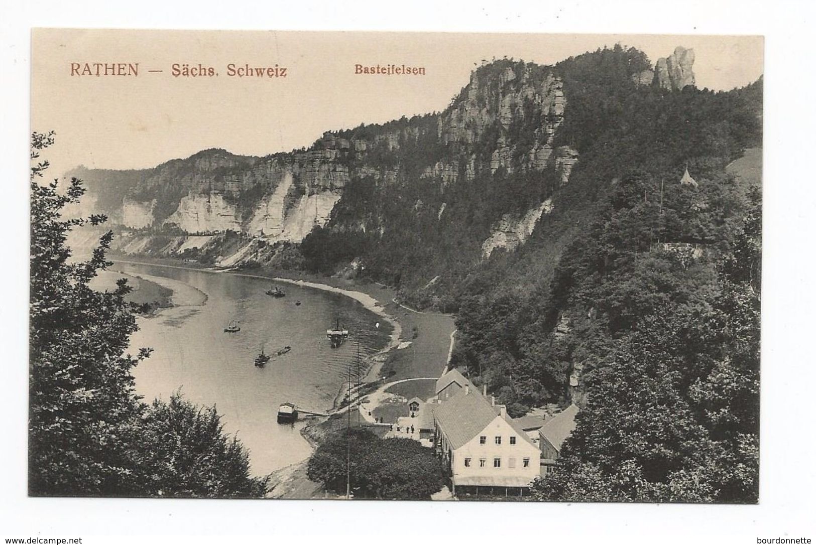 Rathen Sachs Schweiz Basteifelsen - Bastei (sächs. Schweiz)