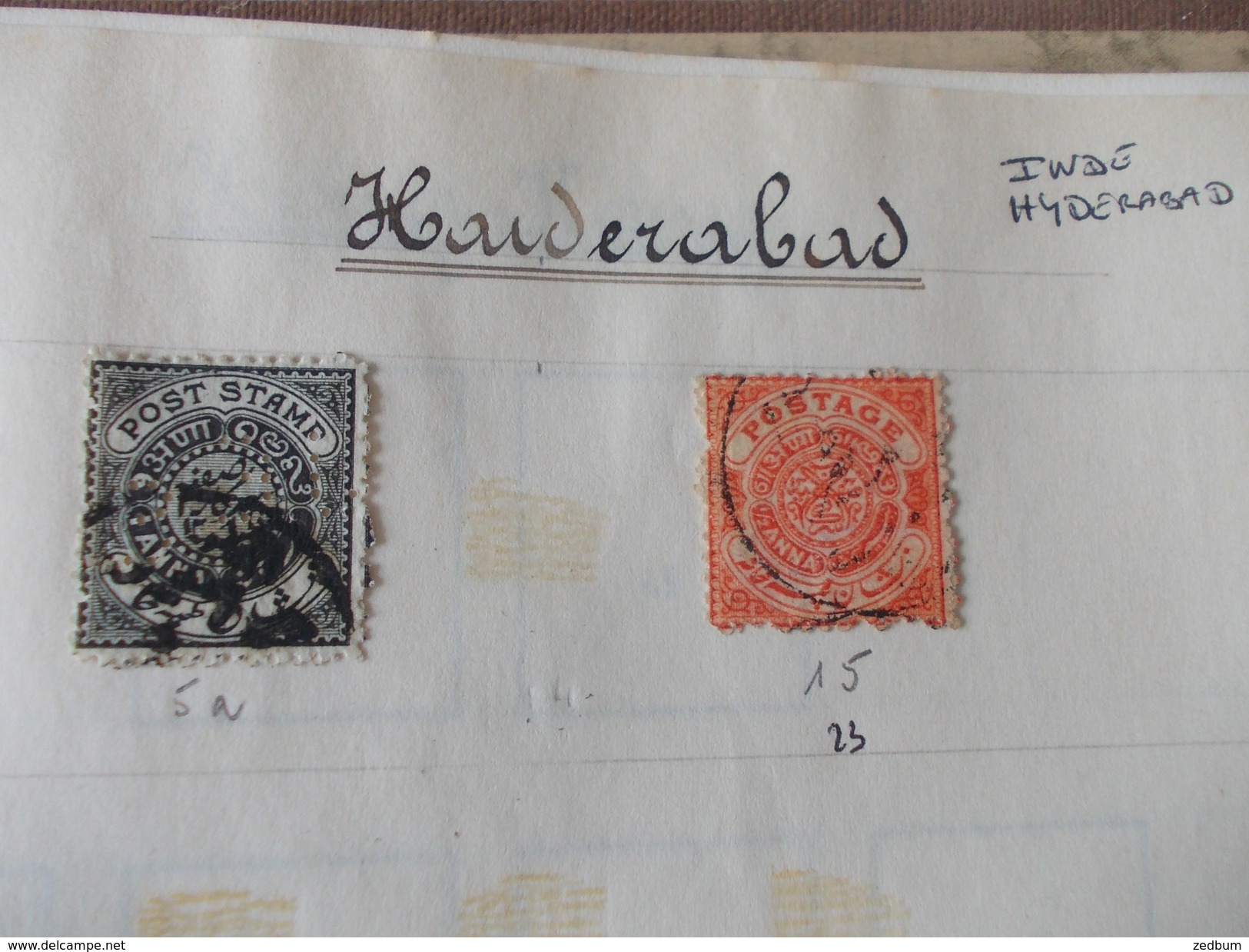 TIMBRE 5 Pages Funchal Guinée Portugaise Inde Hyderabad Hong Kong 12 Timbres Valeur 3.55 &euro; - Portuguese Guinea