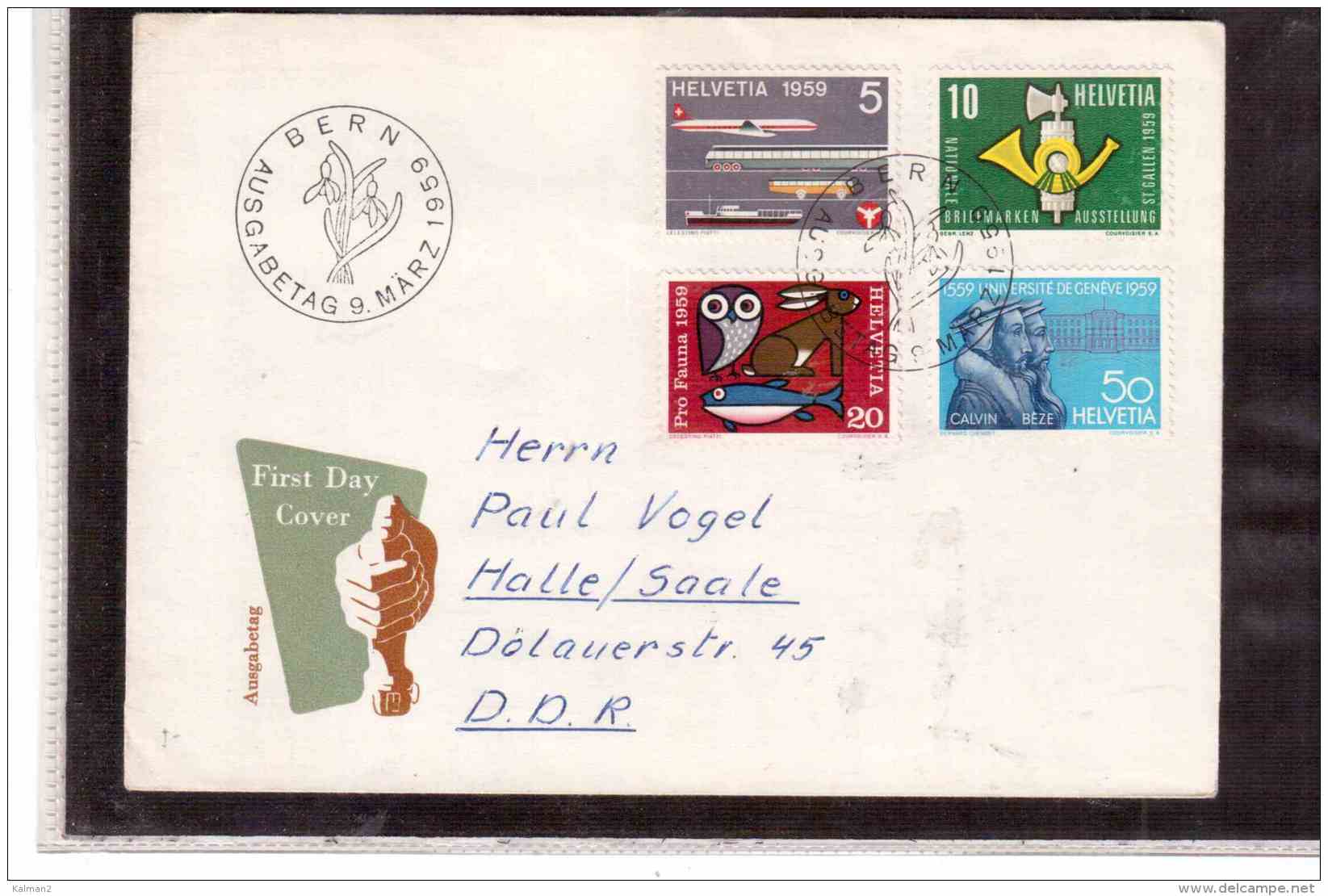 FDC3842   -         FDC   -   MICHEL NR.  668/671    - - FDC