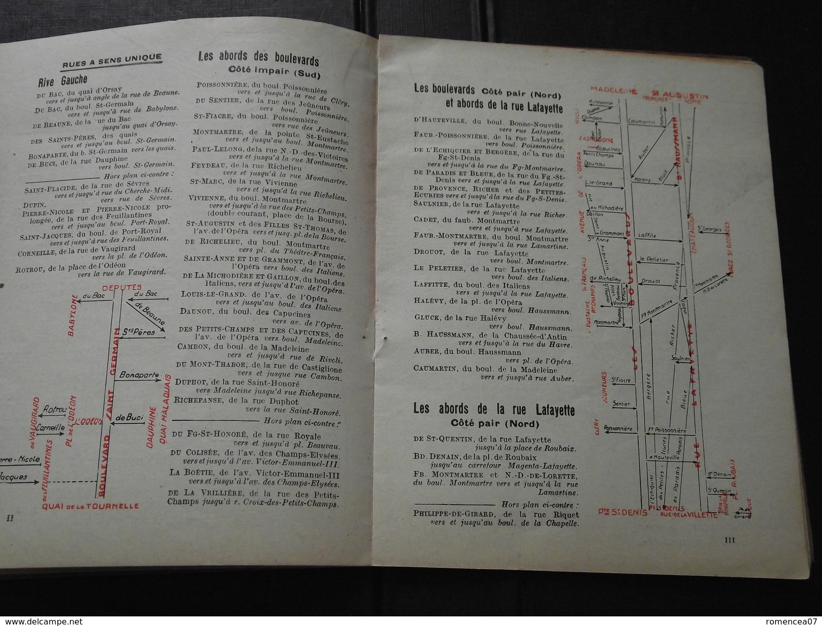 CONSEILS à L'USAGE Des CONDUCTEURS Dans PARIS - Fascicule Avec Plans, Schémas  - Automobile - Avec Pubs - Vers 1920 ! - Auto's