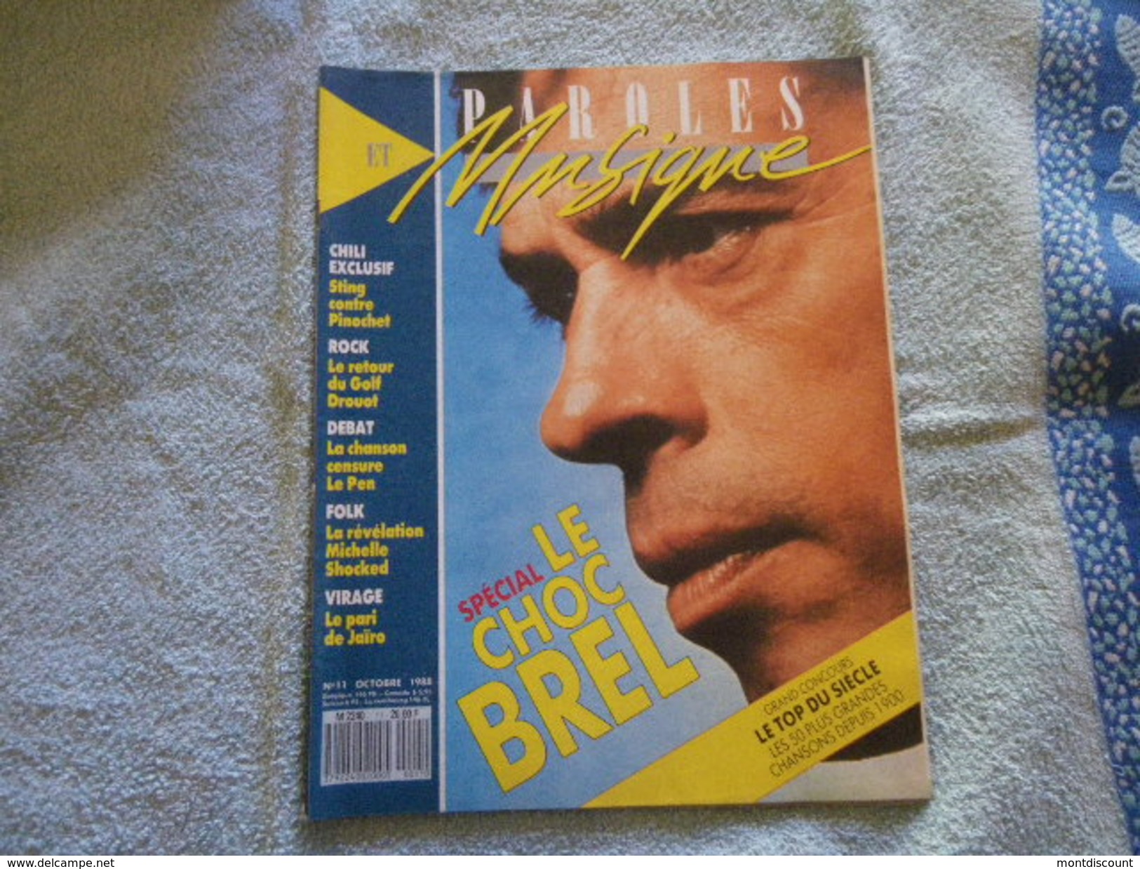 JACQUES BREL VOIR PHOTO ANCIEN MAGAZINE REGARDEZ MES VENTES ! J'EN AI D'AUTRES - Magazines & Catalogs