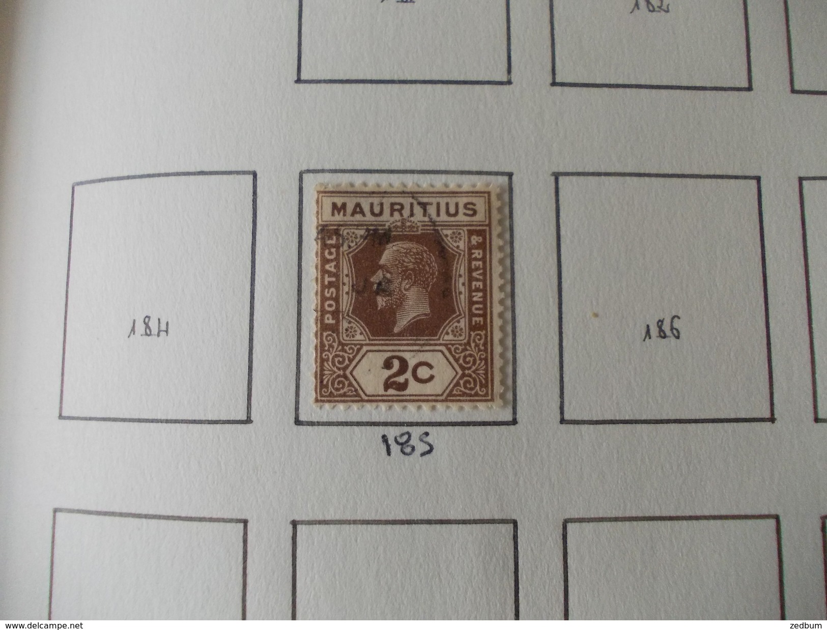 TIMBRE 1 Page Maurice 3 Timbres Valeur 34.40 Euros - Mauritius (1968-...)