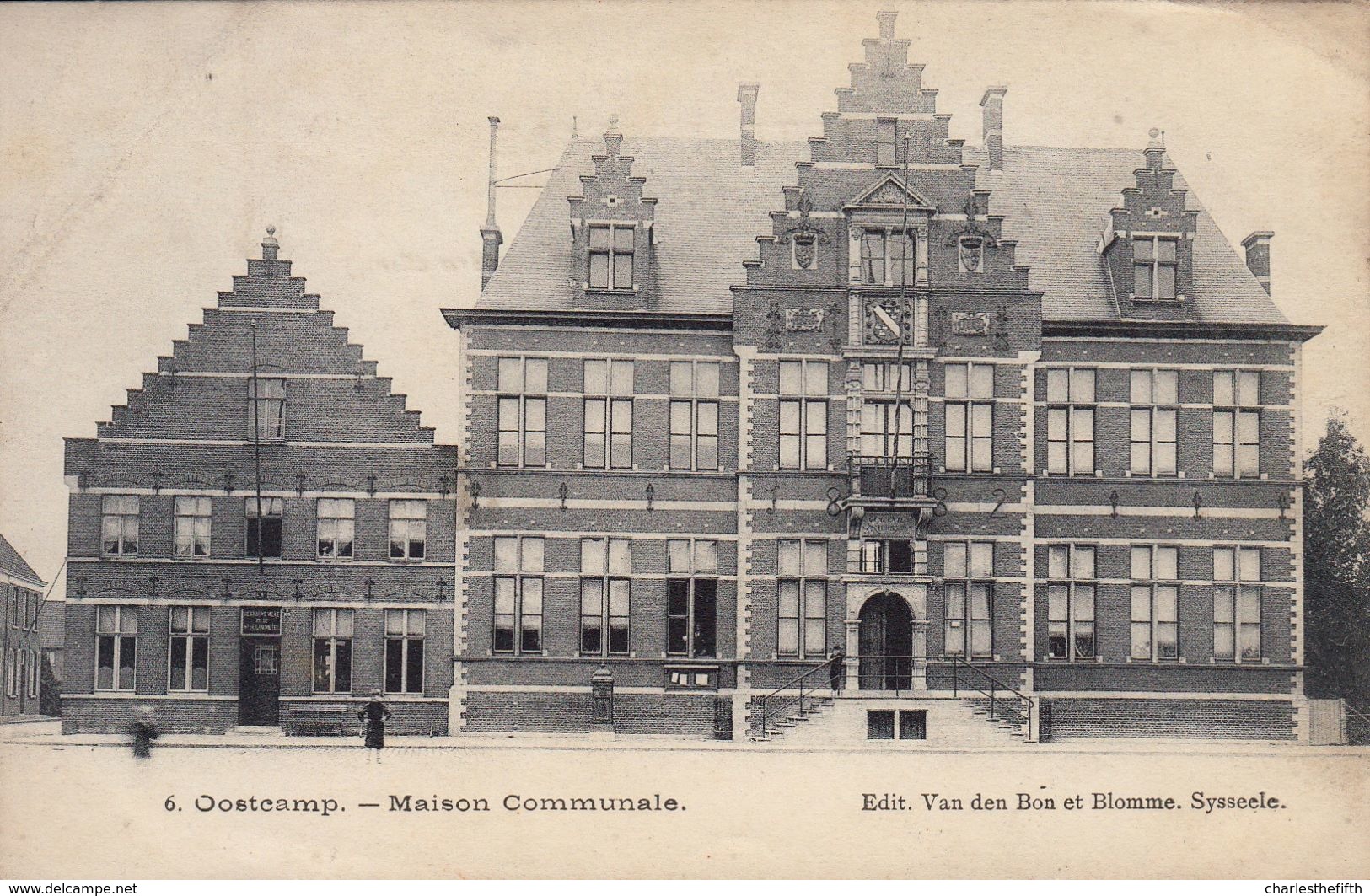 OOSTCAMP - OOSTKAMP ----  MAISON COMMUNALE - Zeldzame ! - Oostkamp