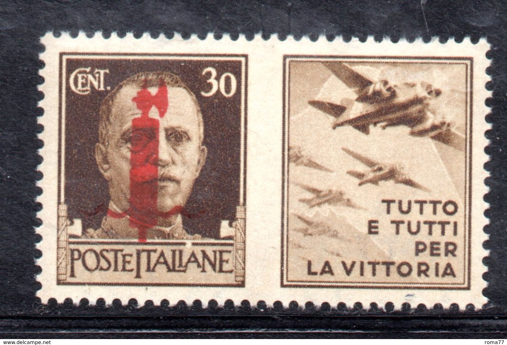 XP3209 - RSI , Propaganda Di Guerra Il Valore Da 30 Cent (tutto E Tutti ...) ** MNH - Propaganda Di Guerra