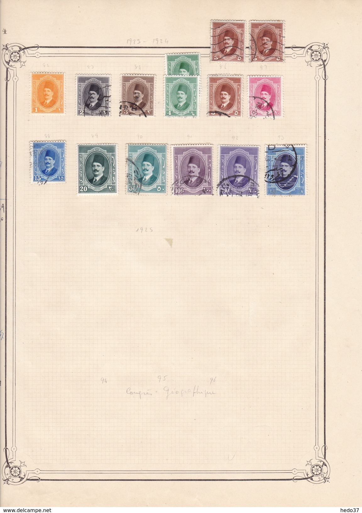 Egypte - Collection Vendue Page Par Page - Timbres Neufs */ Oblitérés - B/TB - Autres & Non Classés