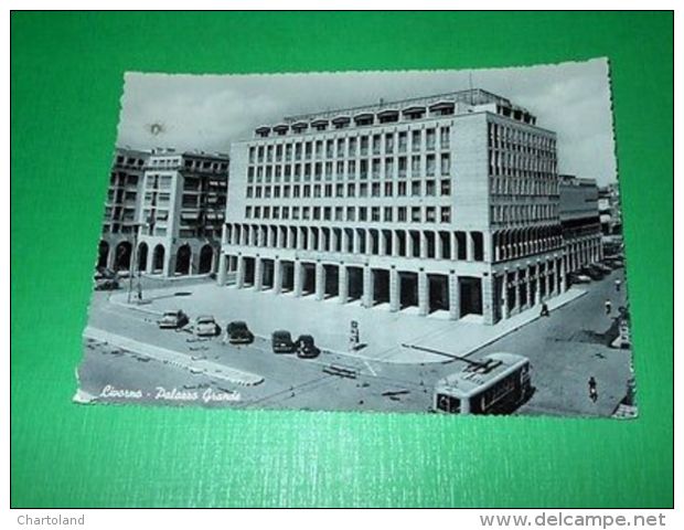 Cartolina Livorno - Palazzo Grande 1958 - Livorno