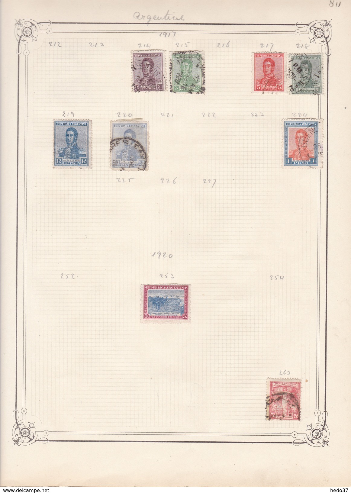 Argentine - Collection Vendue Page Par Page - Timbres Neufs */ Oblitérés - B/TB - Collections, Lots & Séries