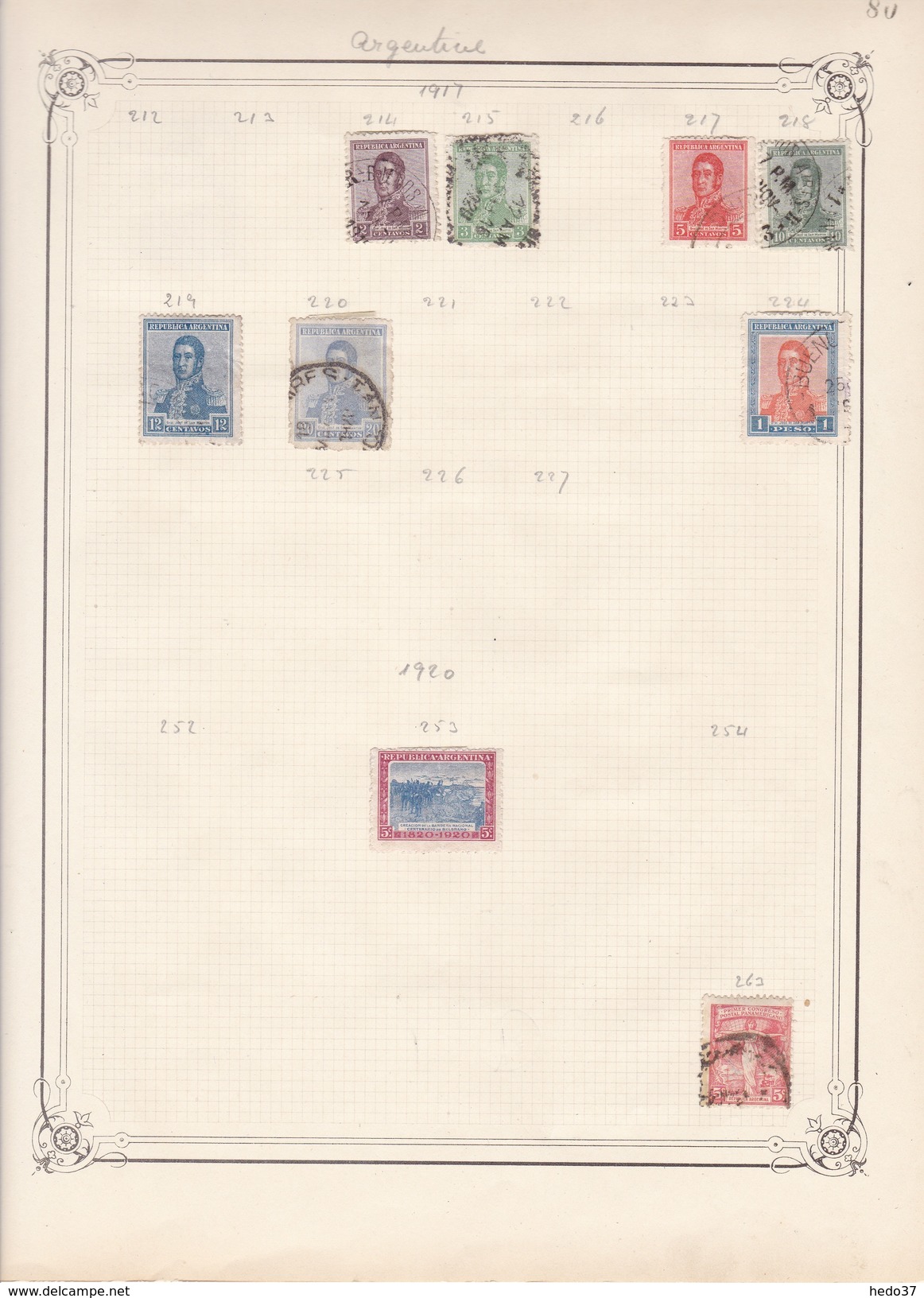 Argentine - Collection Vendue Page Par Page - Timbres Neufs */ Oblitérés - B/TB - Lots & Serien