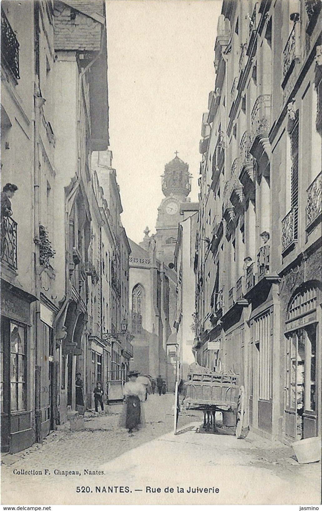 Nantes - Rue De La Juiverie.(attelage). - Nantes