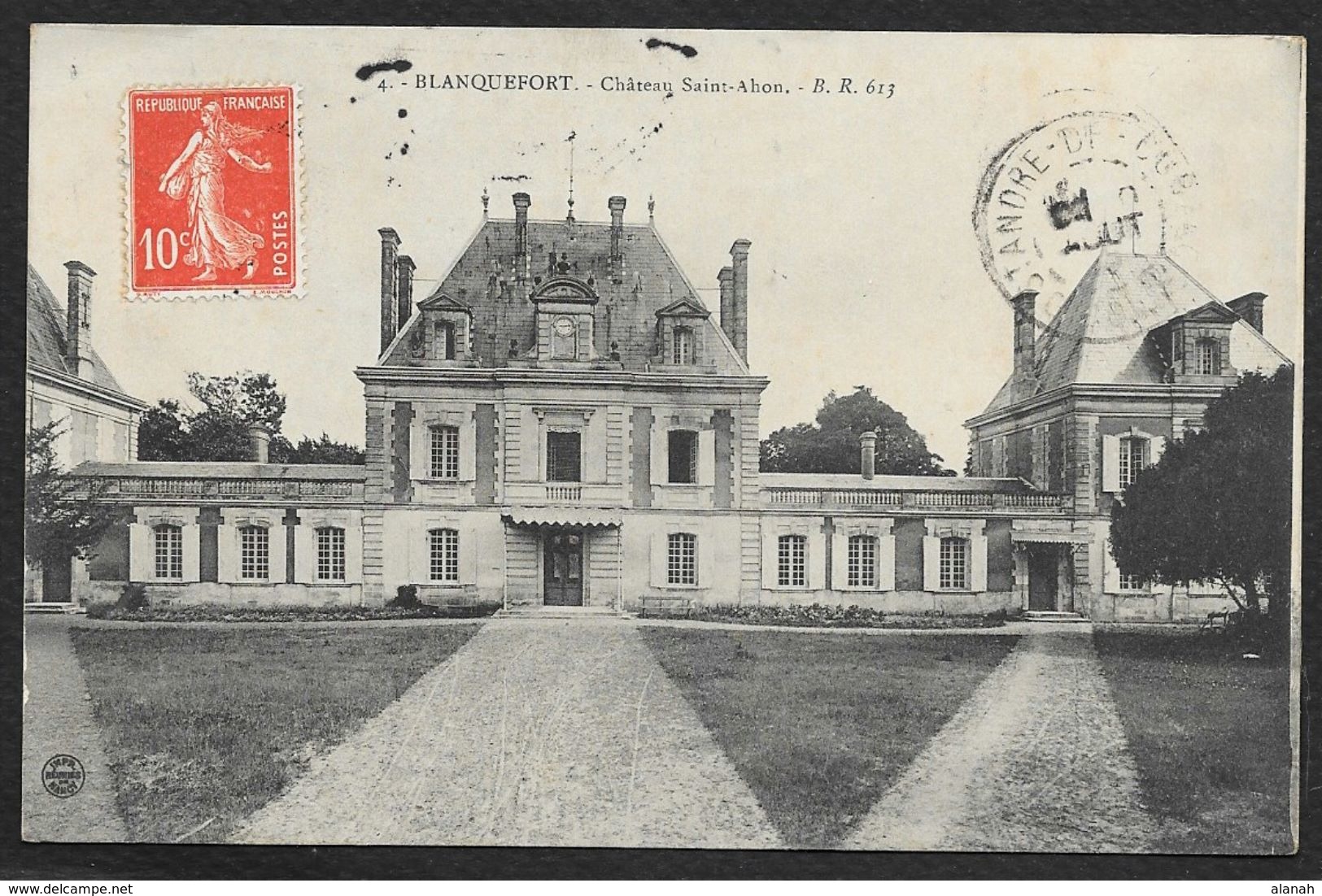 BLANQUEFORT Rare Château Saint Ahon (B.R) Gironde (33) - Blanquefort