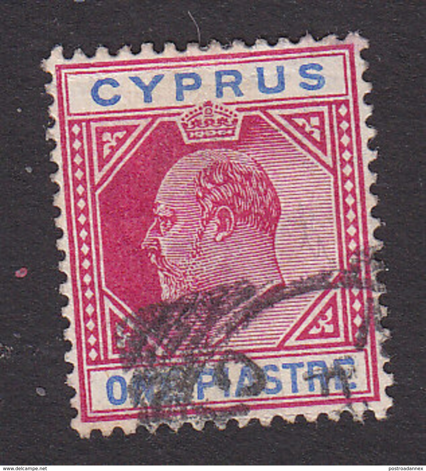 Cyprus, Scott #64, Used, King George V, Issued 1912 - Cyprus (...-1960)