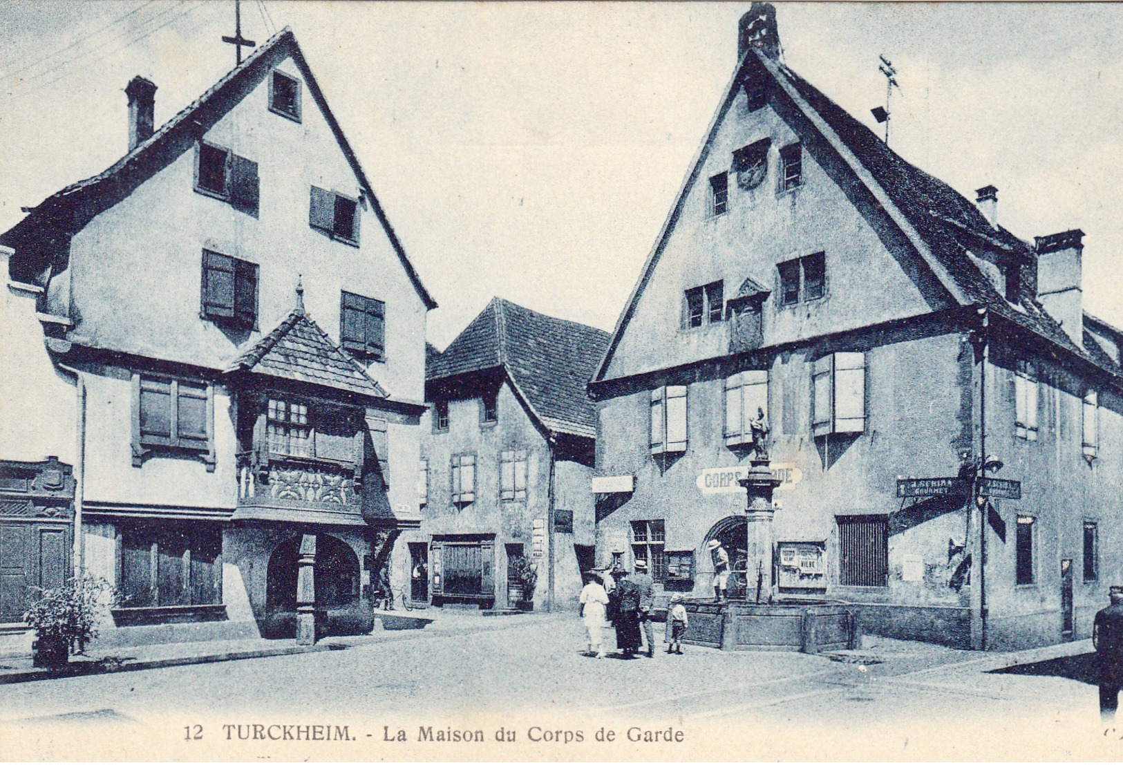 Turckheim. La Maison Du Corps De Garde. Animée - Turckheim