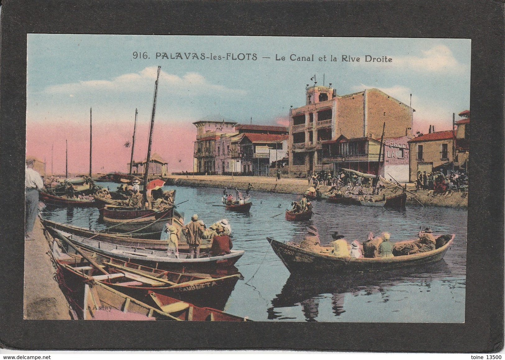 34  PALAVAS Les FLOTS  -  Lot De 13 Cartes (à Voir 13 Scans) - Palavas Les Flots