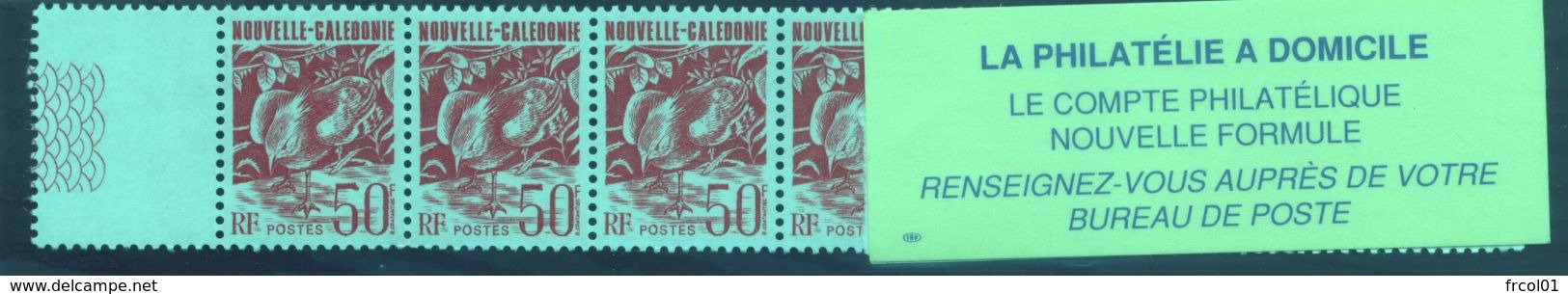 Nouvelle Calédonie, Yvert Carnet 588, Scott Booklet 599, MNH - Booklets