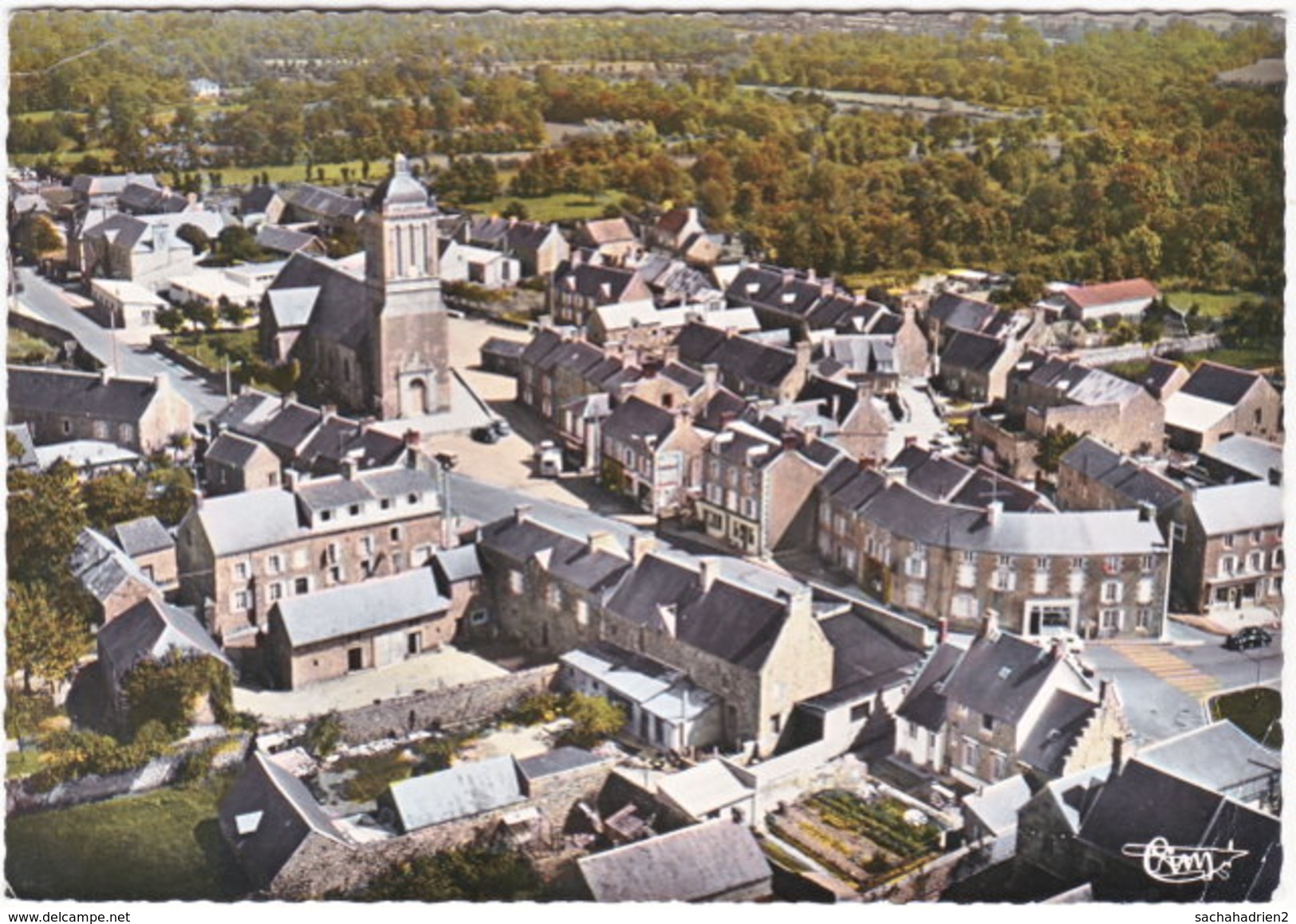 50. Gf. MONTMARTIN-SUR-MER. Vue Aérienne. 476-78 - Montmartin Sur Mer