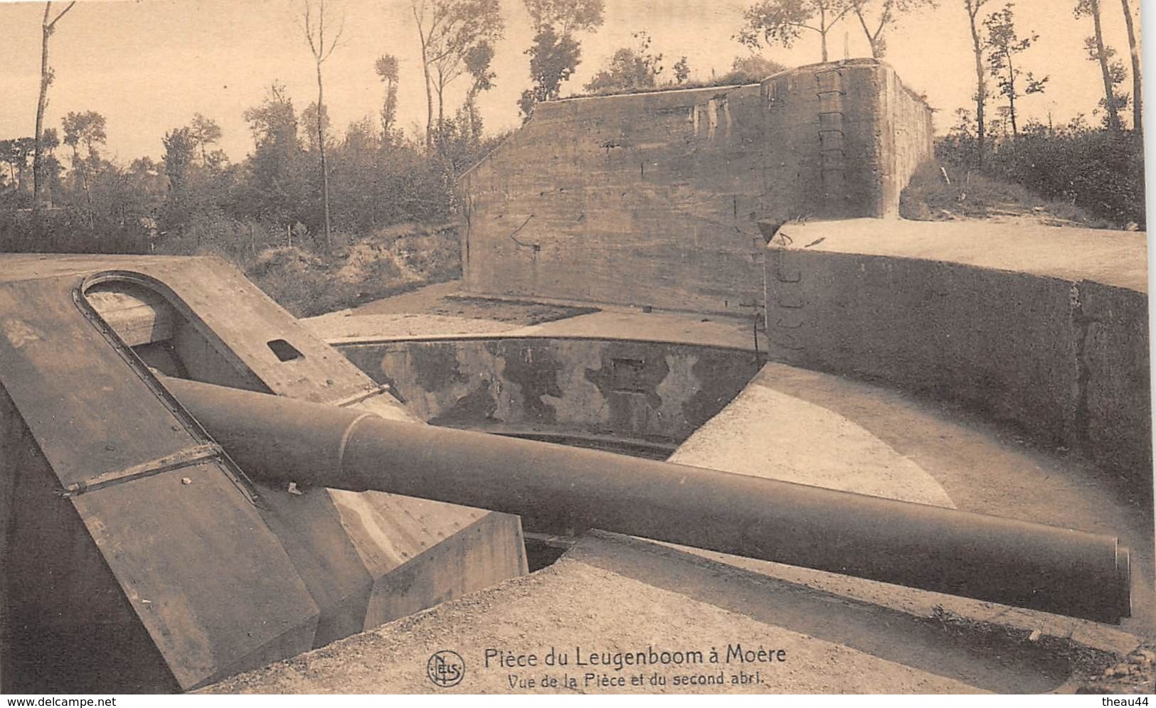 BELGIQUE - GISTEL - Pièce Du Leugenboom à MOERE - Vue De La Pièce Et Du Second Abri - Canon - Gistel