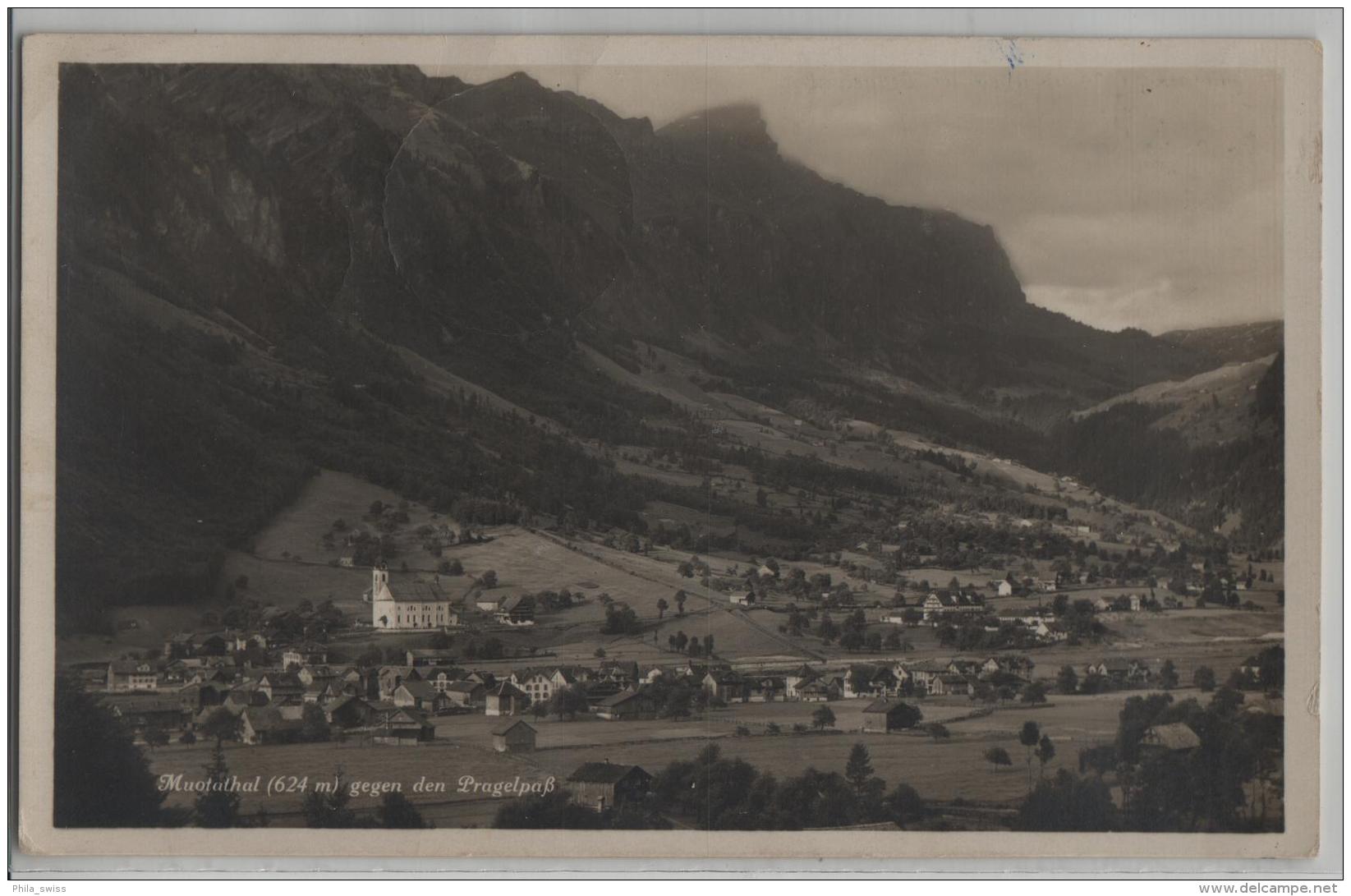 Muotathal (624 M) Gegen Den Pragelpass - Photo: Von Matt - Muotathal