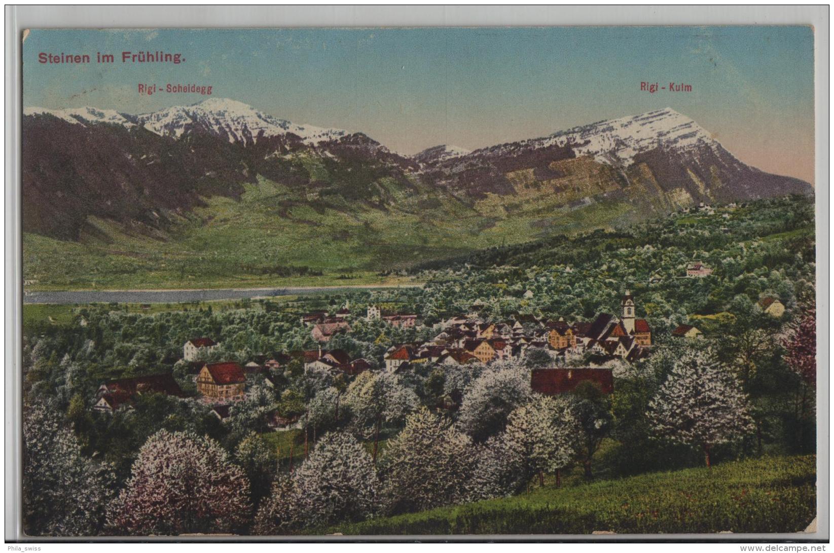 Steinen Im Frühling - Rigi-Scheidegg, Rigi-Kulm - Steinen