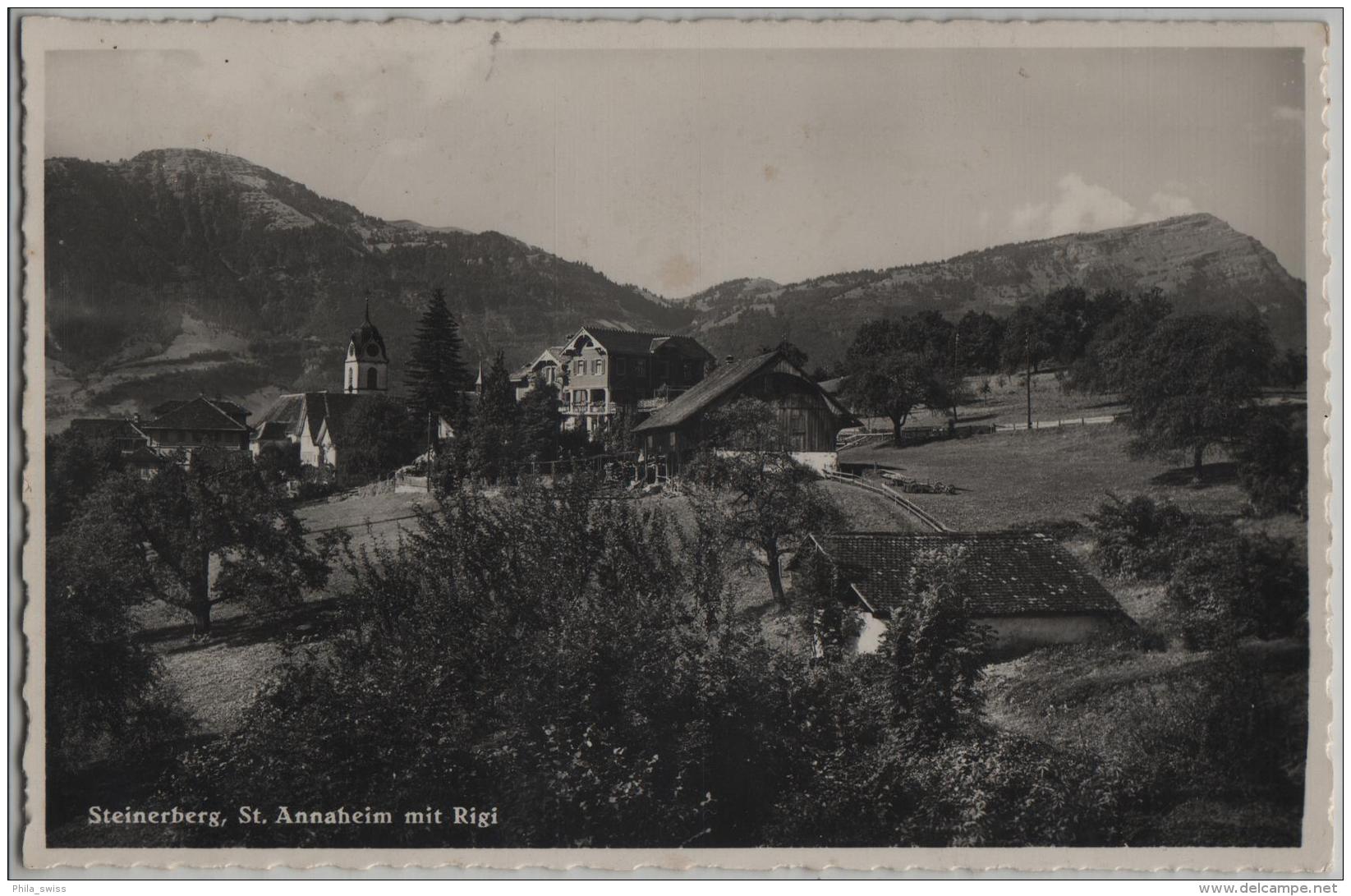 Steinerberg, St. Annaheim Mit Rigi - Photo: Globetrotter - Steinerberg