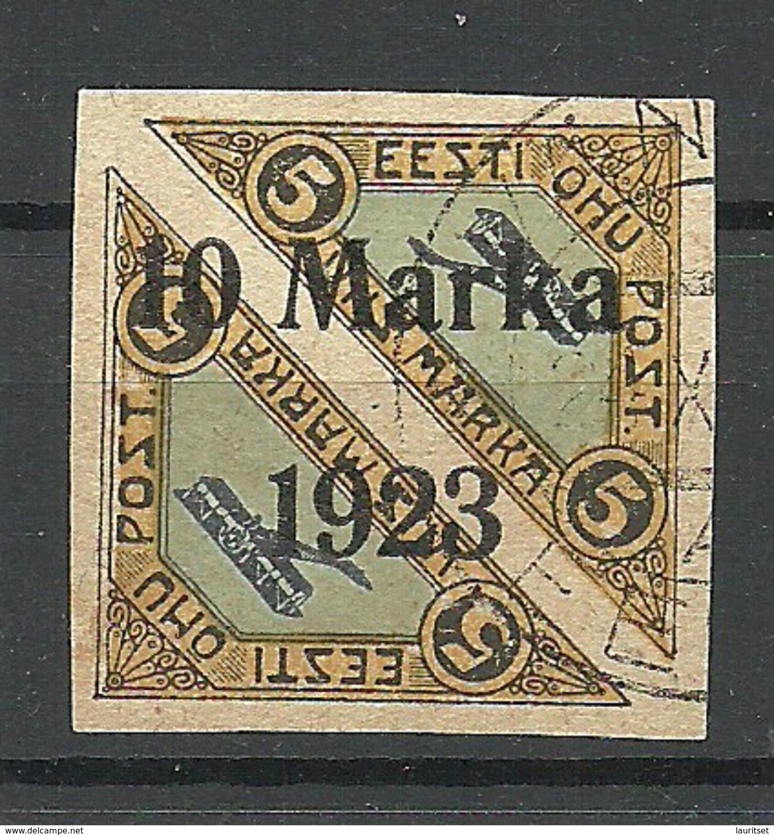 Estonia Estland 1923 Michel 43 B O - Estland