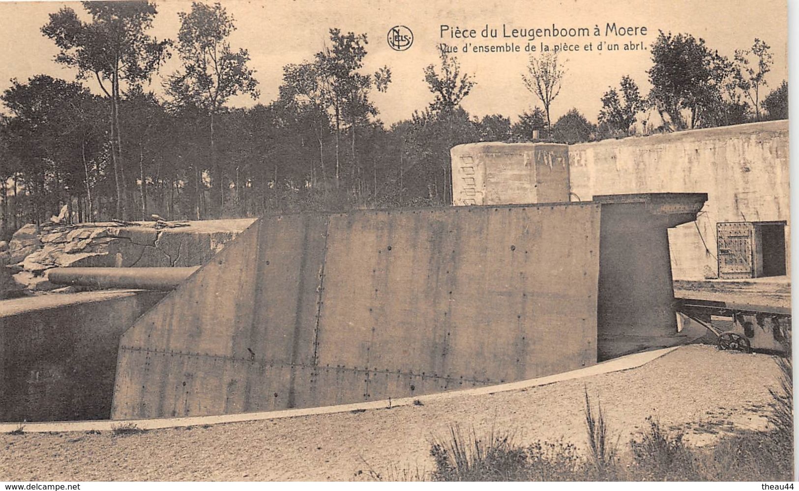 BELGIQUE - GISTEL - Pièce Du Leugenboom à MOERE -  Vue D'ensemble De La Pièce Et D'un Abri  - Canon - Gistel