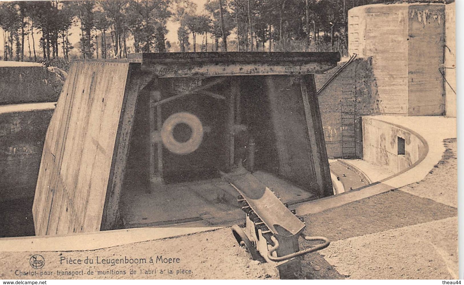 BELGIQUE - GISTEL - Pièce Du Leugenboom à MOERE -  Chariot Pour Transport De Munitions De L'abri à La Pièce  - Canon - Gistel