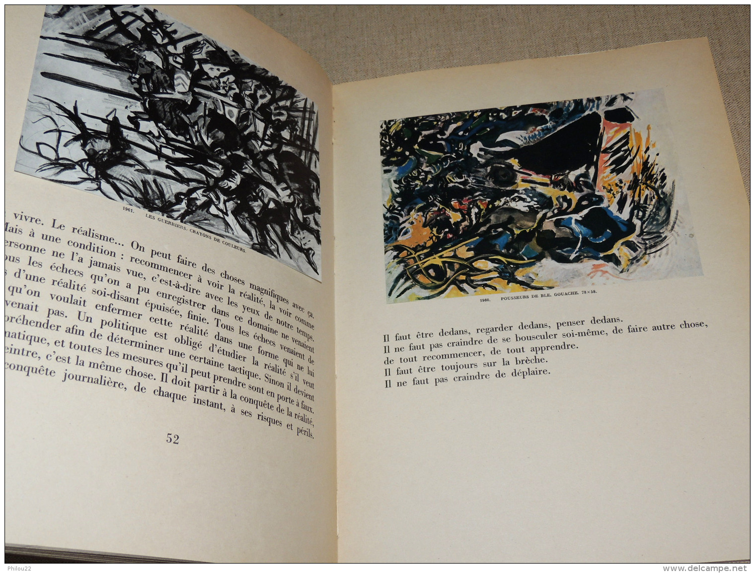 E.O - &lrm;Edouard Pignon - 50 Peintures De 1936 à 1962 - Propos De Pignon Sur La Peinture - Art