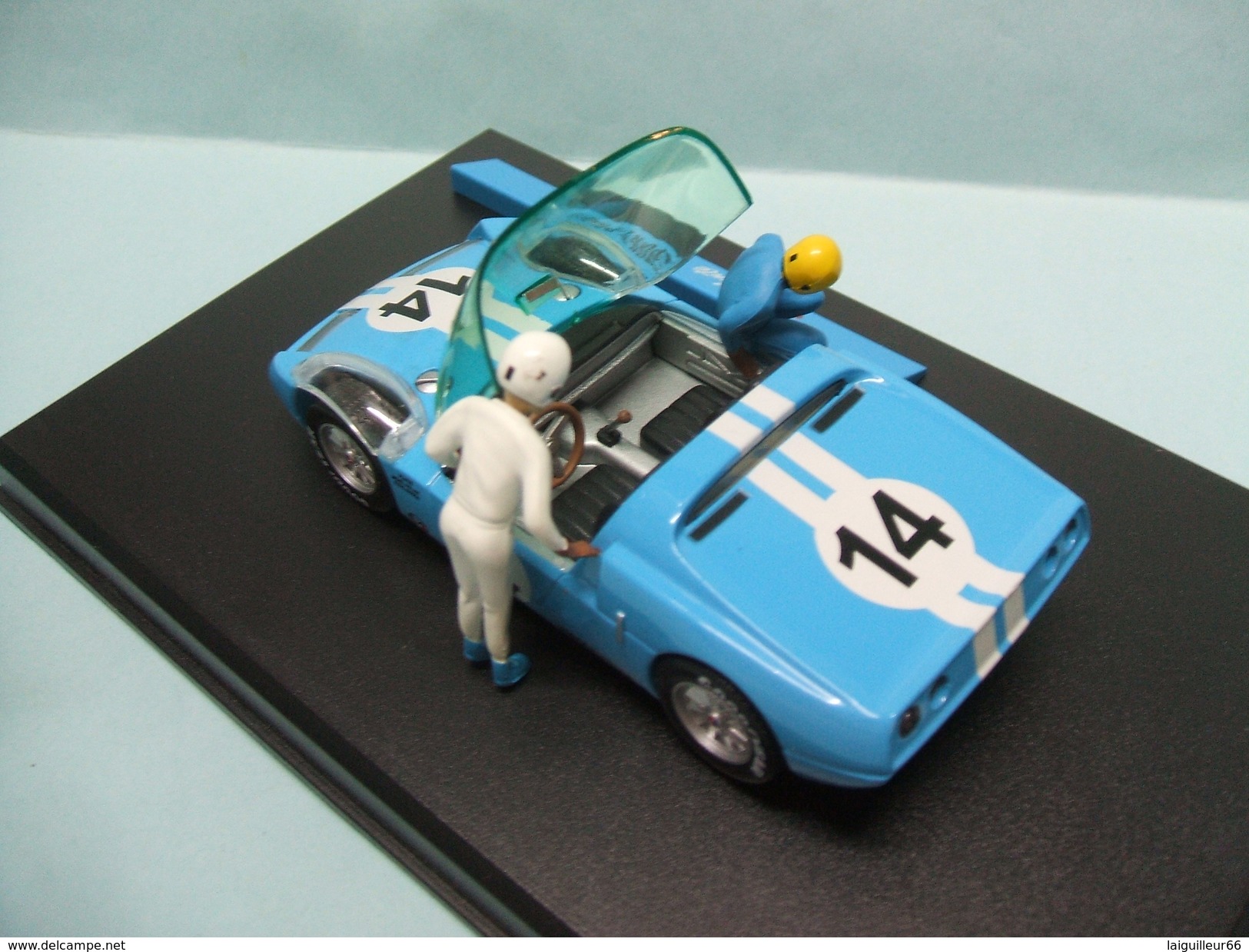 Altaya / Ixo - VAILLANTE SPORT-PROTO N°14 Bleu Michel Vaillant BO 1/43 - Other & Unclassified