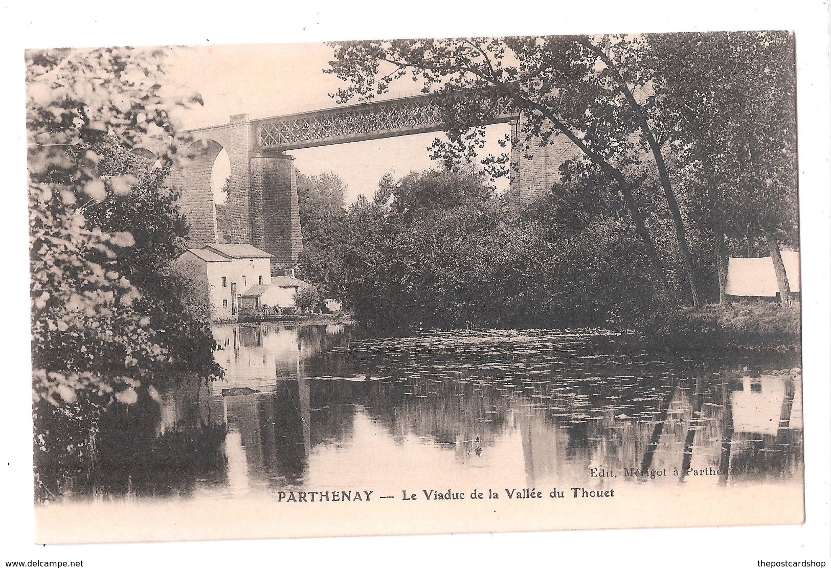 CPA Dép. 79 - PARTHENAY - Le Viaduc De La Vallée Du Thouet Unused Achetez Immediatement - Parthenay