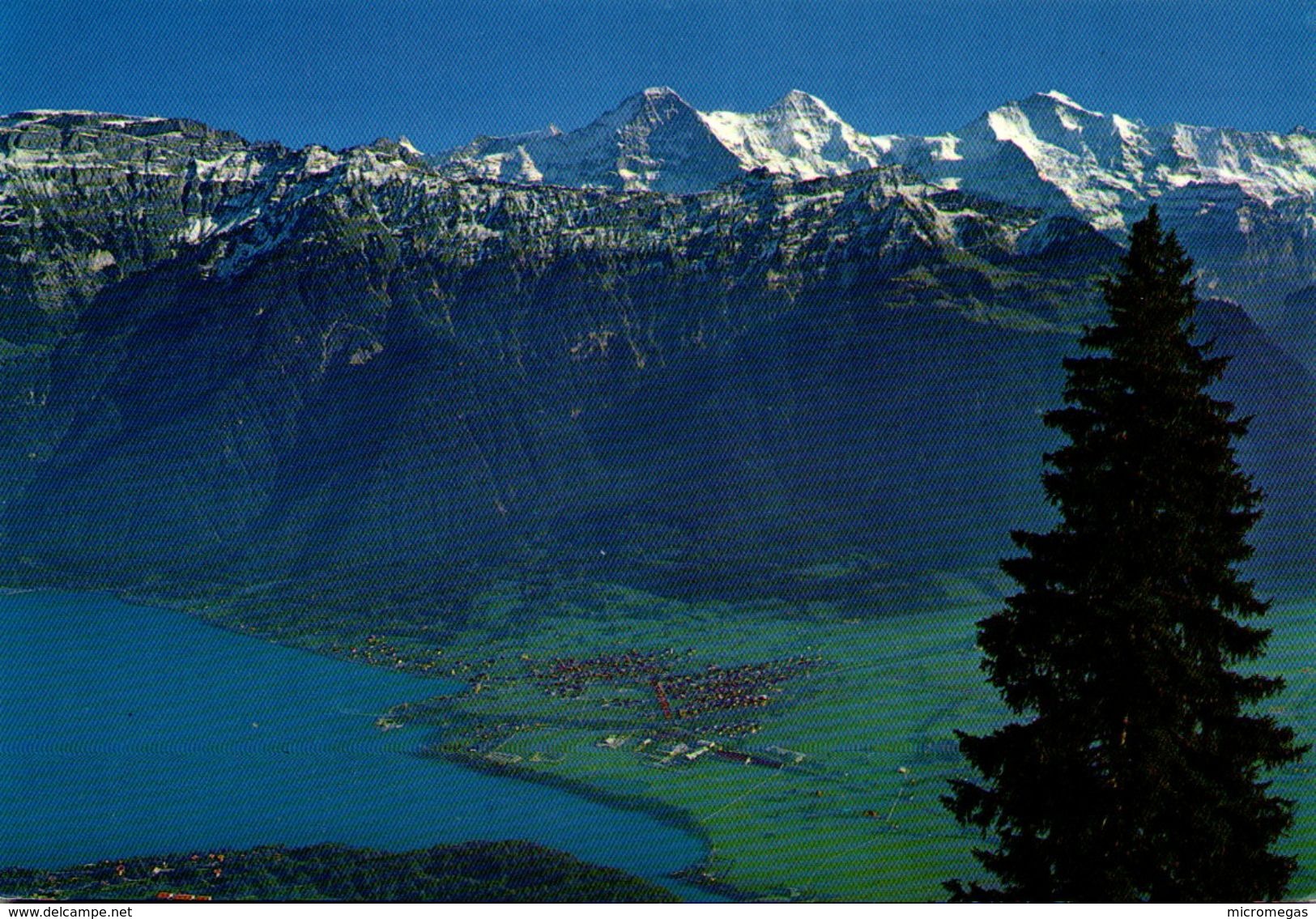 Bönigen Am Brienzersee Mit Eiger, Mönch Un Jungfrau - Brienz