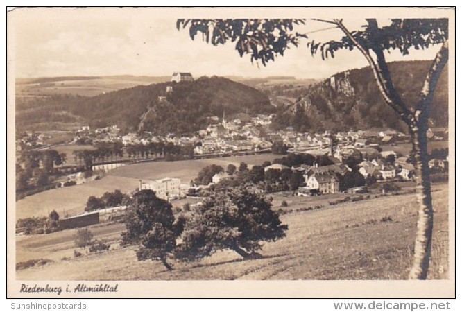 Germany Kelheim Riedenburg Im Altmuehltal Totalansicht 1940 Photo - Kelheim