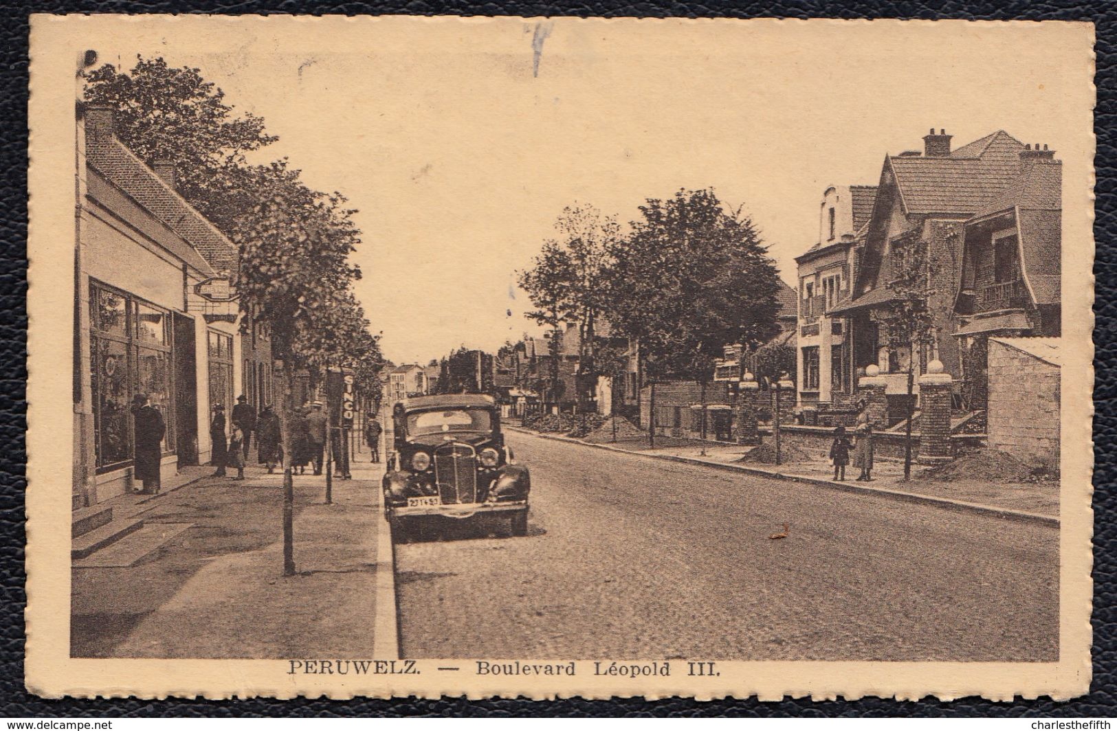 PERUWELZ : Boulevard Léopold III - Garage Chevrolet - Péruwelz