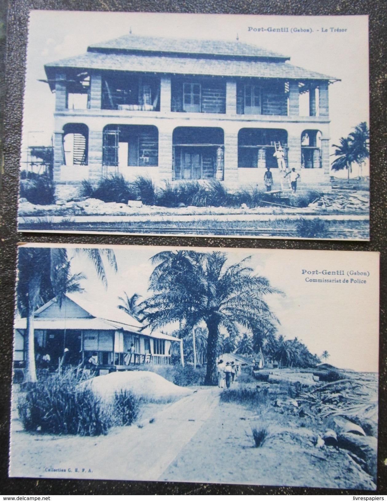 Gabon Lot 2 Cpa Port Gentil Afrique - Gabon