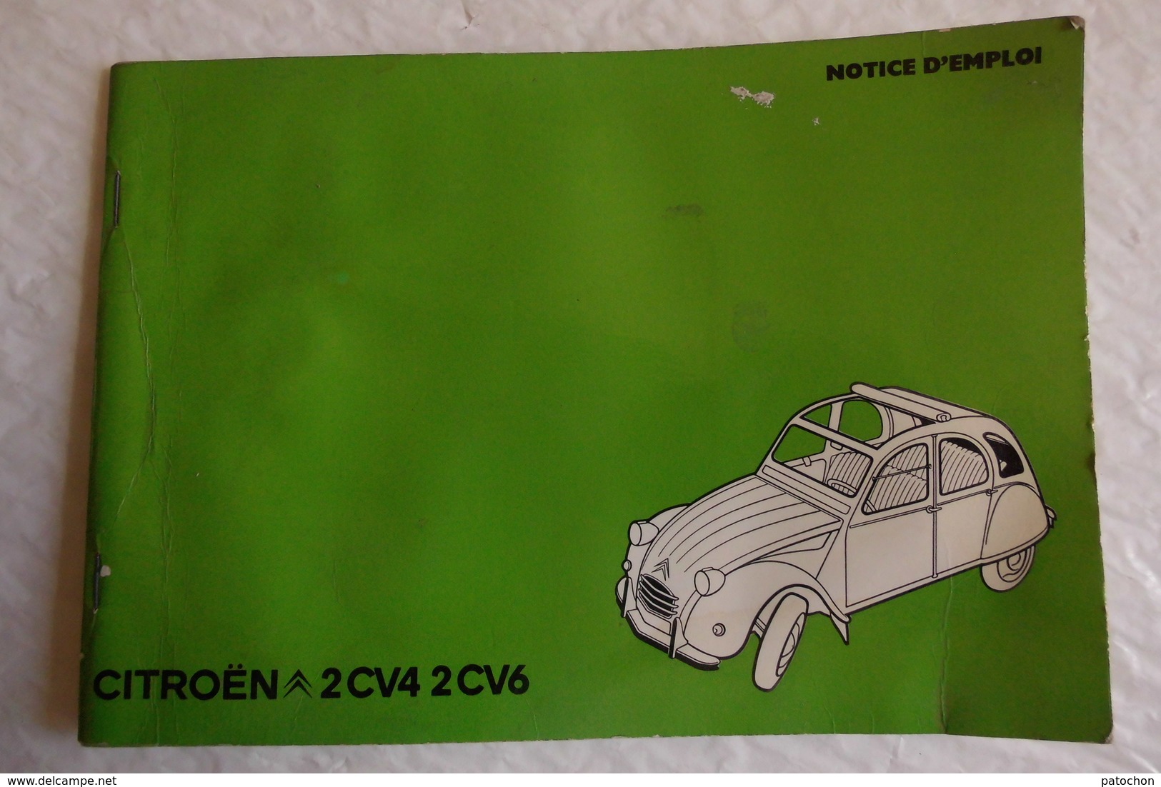 Mini Revue Technique Notice D'emplois Citroën 1972 Pour 2CV 4 & 6. - Voitures