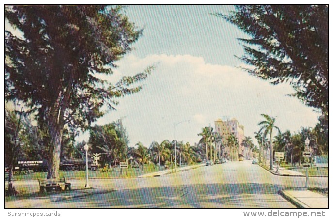 Florida Bradenton Looking South On 10th Street - Bradenton