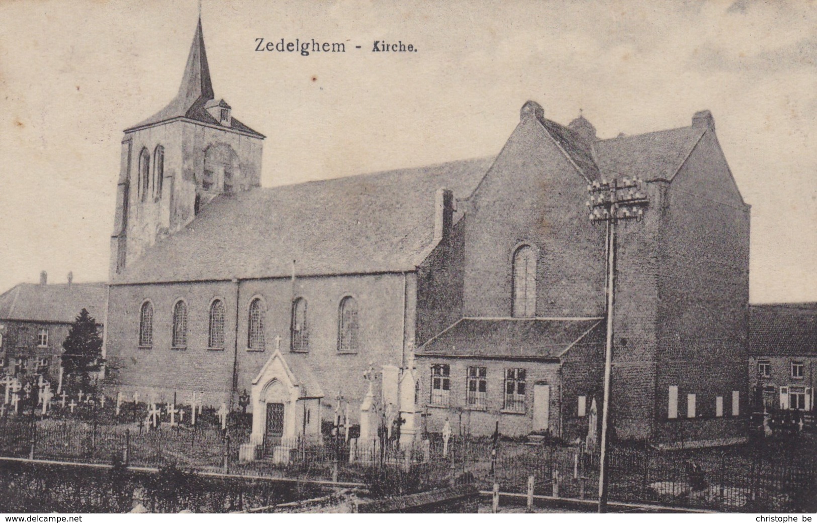 Zedelgem, Zedelghem Kerk, Kirche (pk36679) - Zedelgem