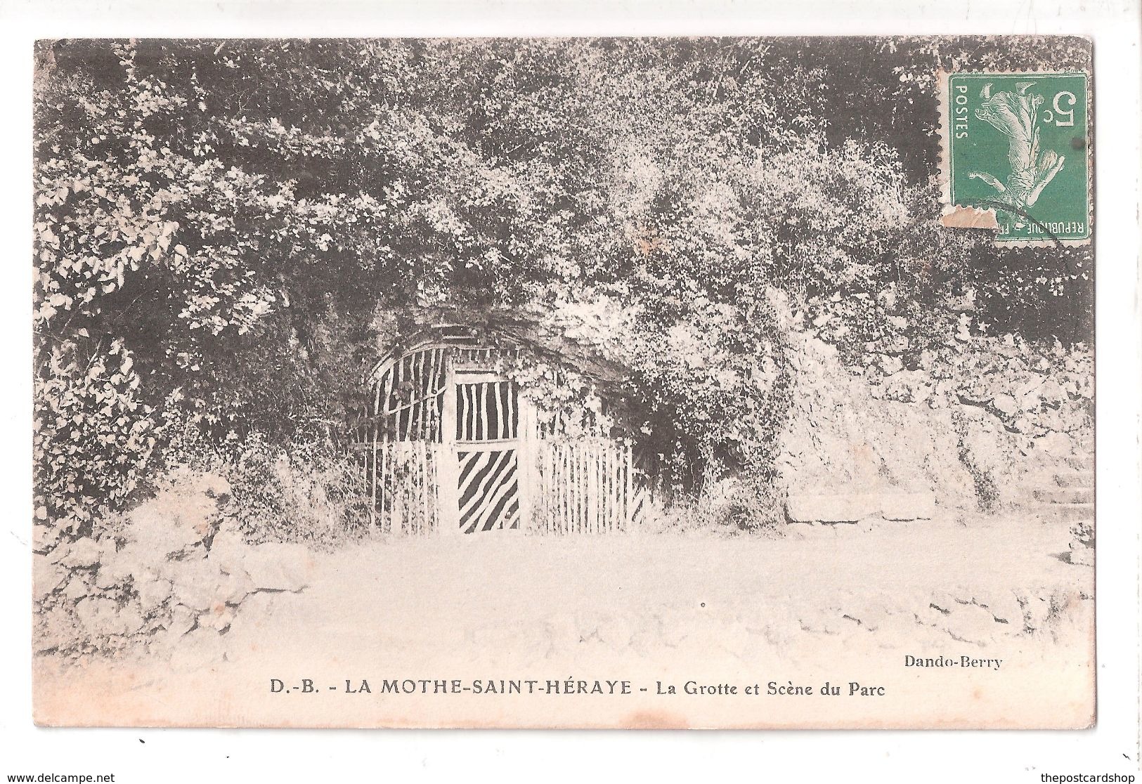 CPA 79 LA MOTHE SAINT HERAYE Grotte Du Parc ACHETEZ IMMEDIATEMENT - La Mothe Saint Heray