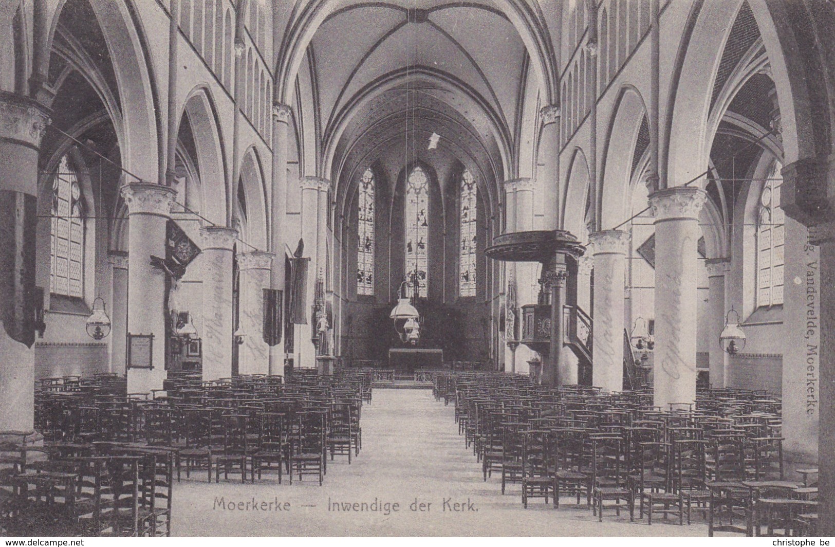 Moerkerke, Inwendige Der Kerk (pk36684) - Damme