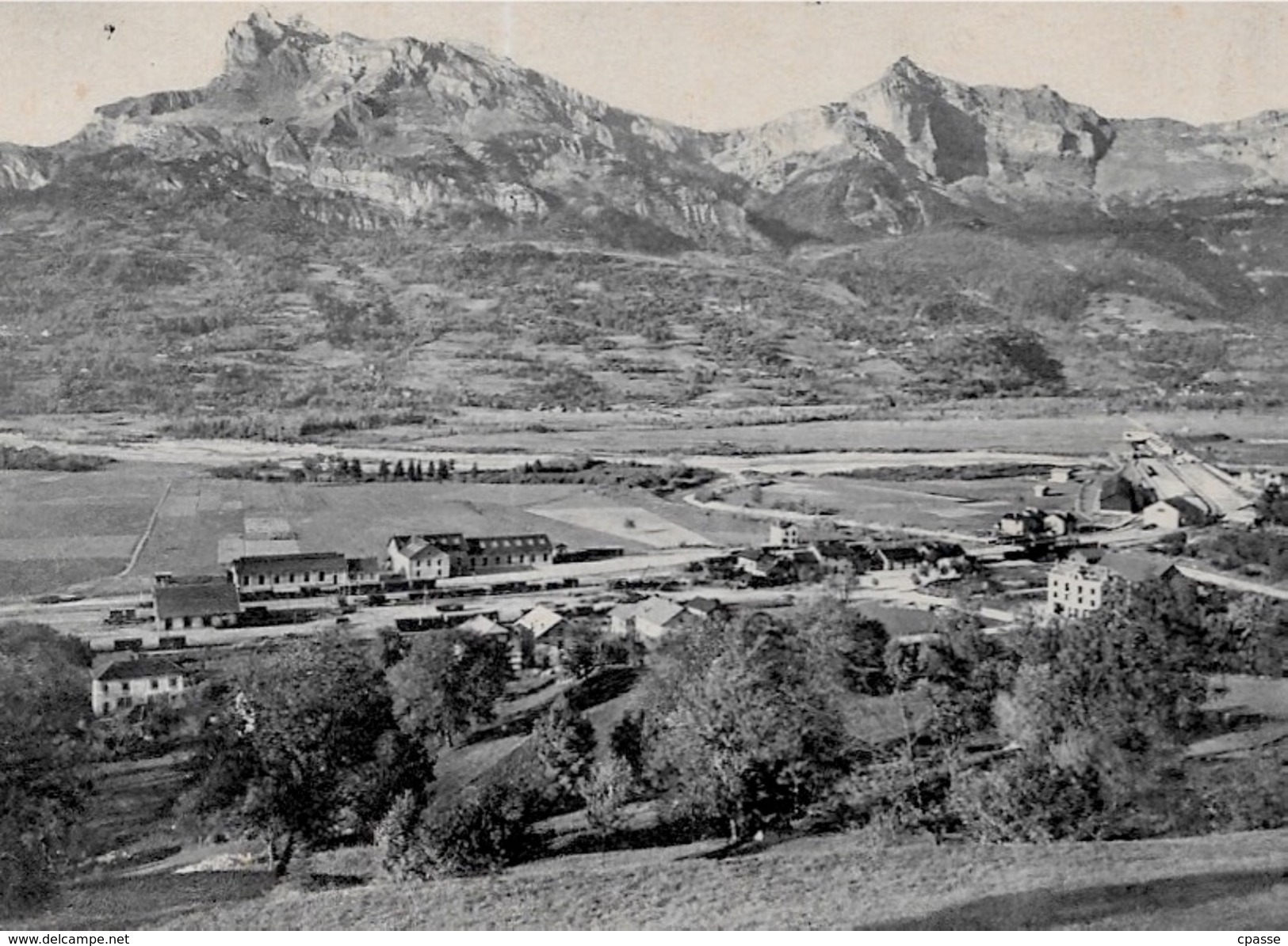 CPA 74 LE FAYET Haute-Savoie ...et Station Du Chemin De Fer électrique Pour Chamonix ° Edition Photoglob 3822 - Altri & Non Classificati