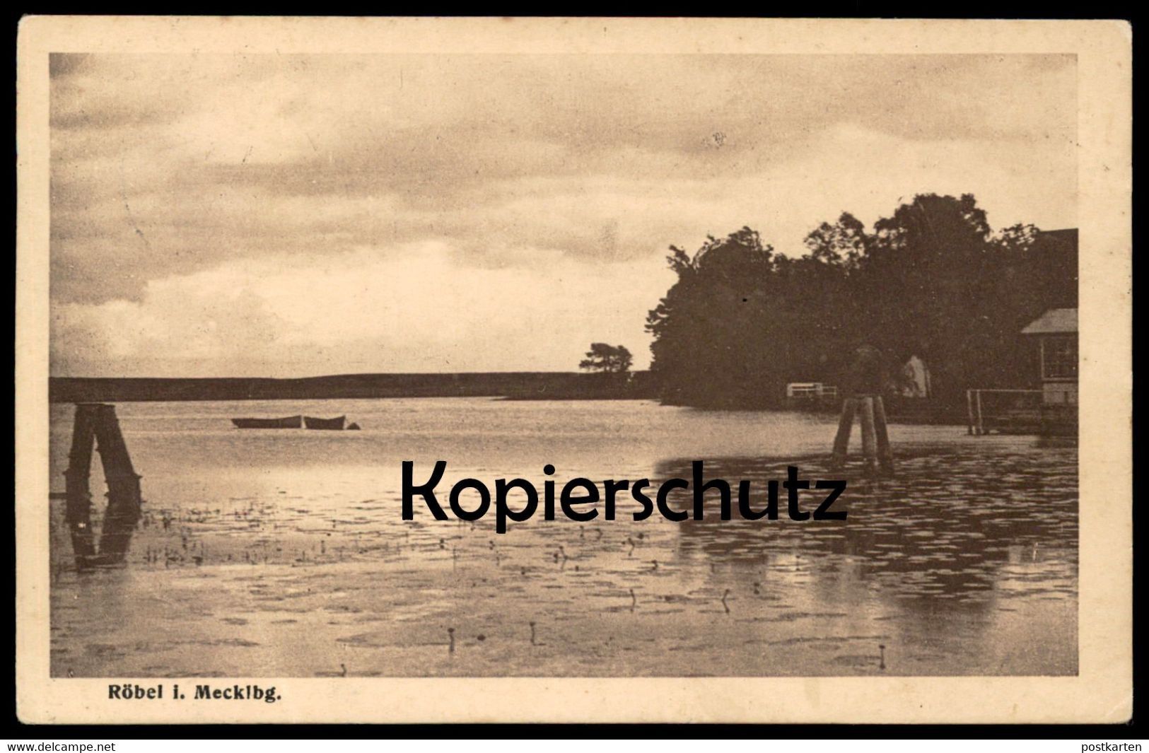 ALTE POSTKARTE RÖBEL IN MECKLENBURG 1941 MÜRITZSEE Müritz Cpa AK Ansichtskarte Postcard - Roebel