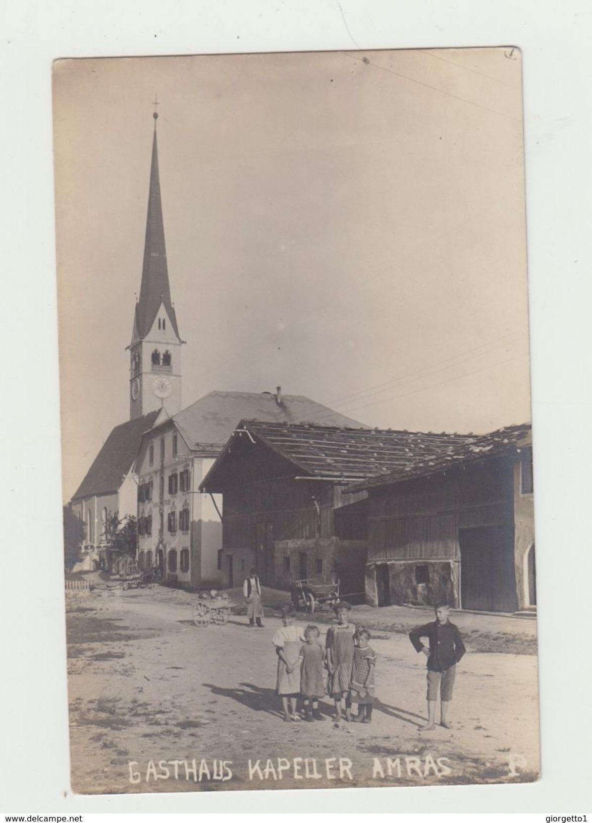 INNSBRUCK (AUSTRIA) -  GASTHAUS KAPELLER AMRAS CARTOLINA NON VIAGGIATA - POSTCARD - Innsbruck