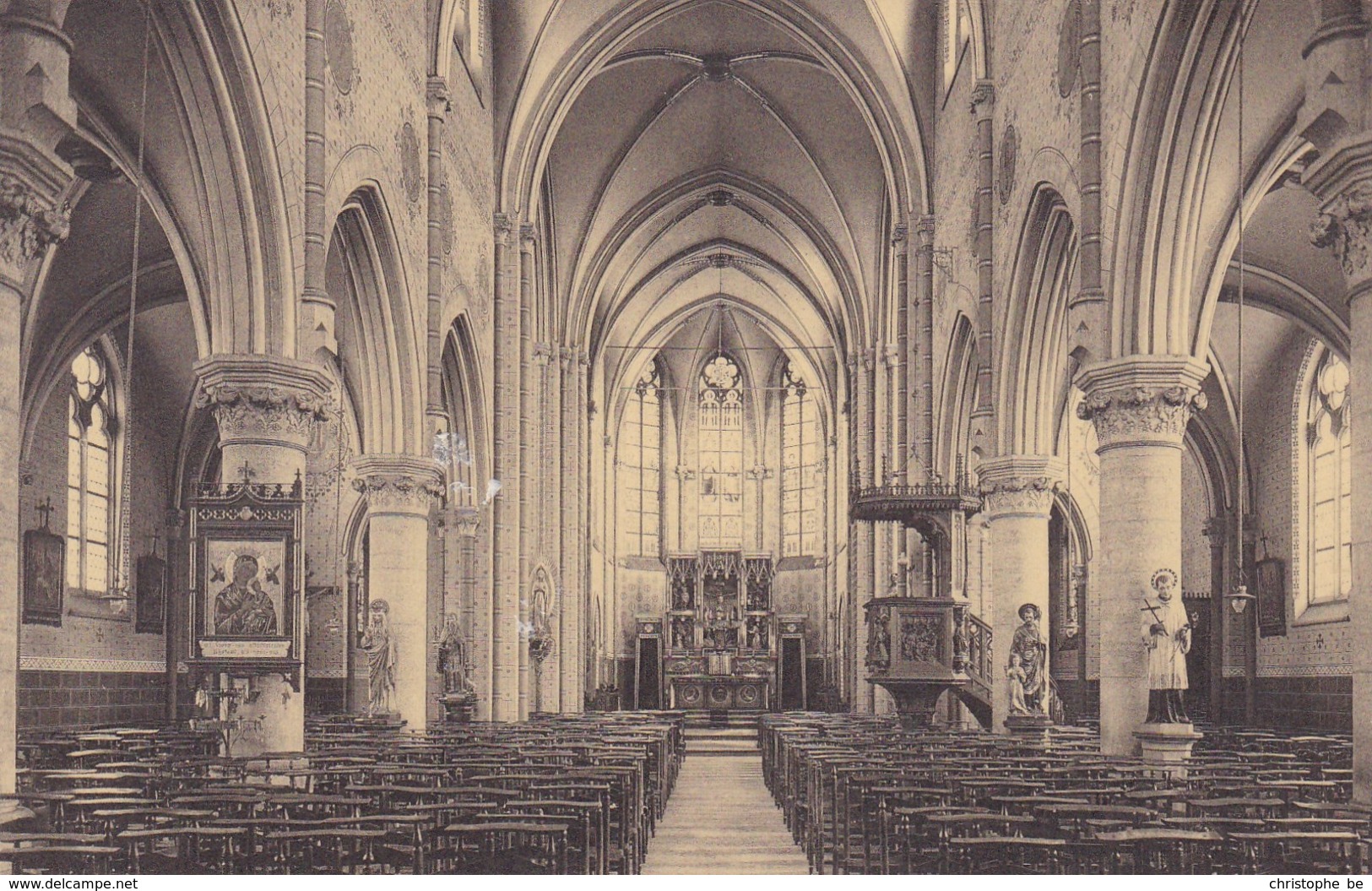 Sijsele, Sysseele, Binnenzicht Der Kerk (pk36705) - Damme