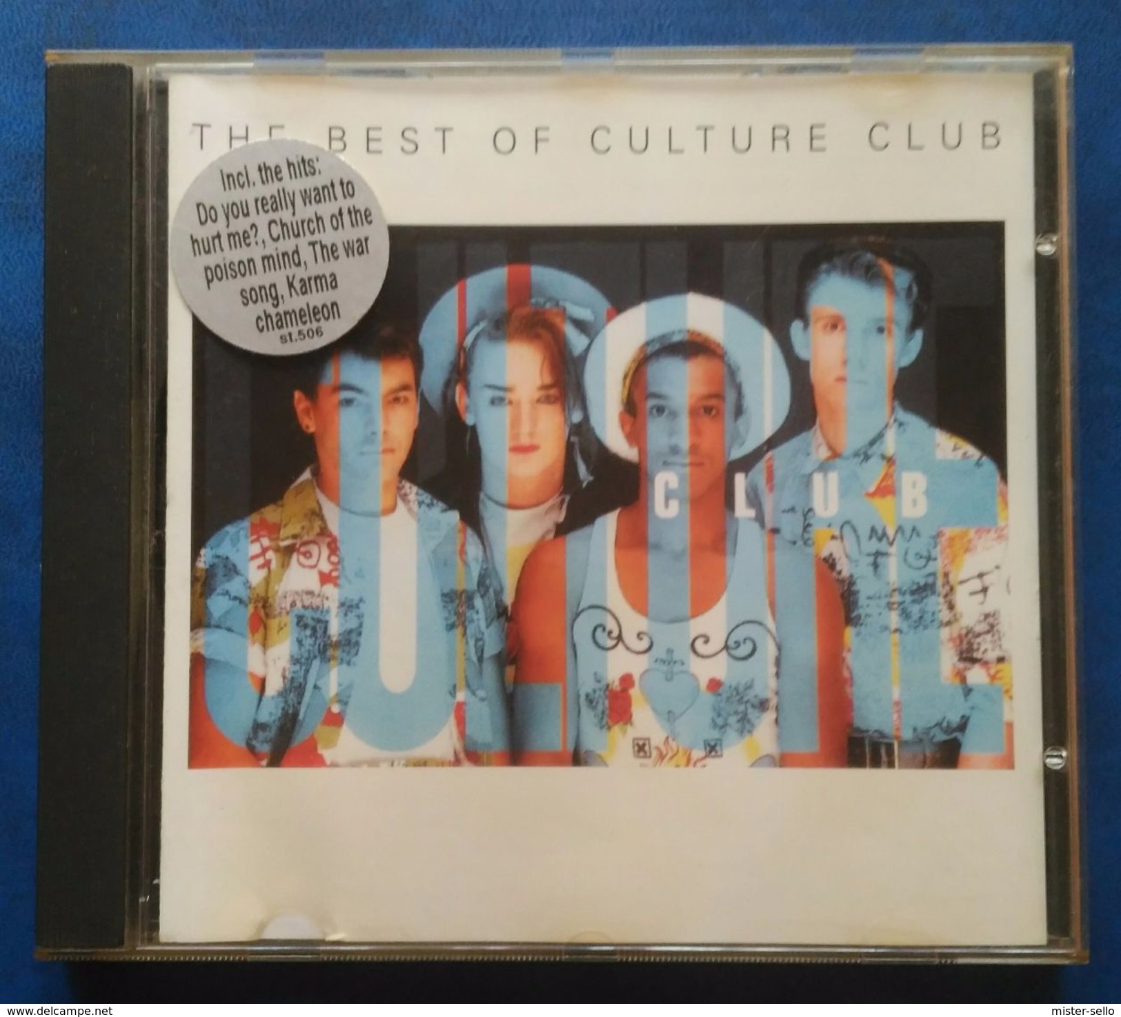 THE BEST OF CULTURE CLUB. USADO - USED. - Disco & Pop