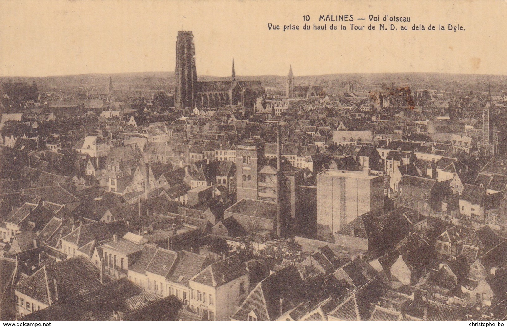Mechelen, Malines, Vol D'oiseau (pk36712) - Malines